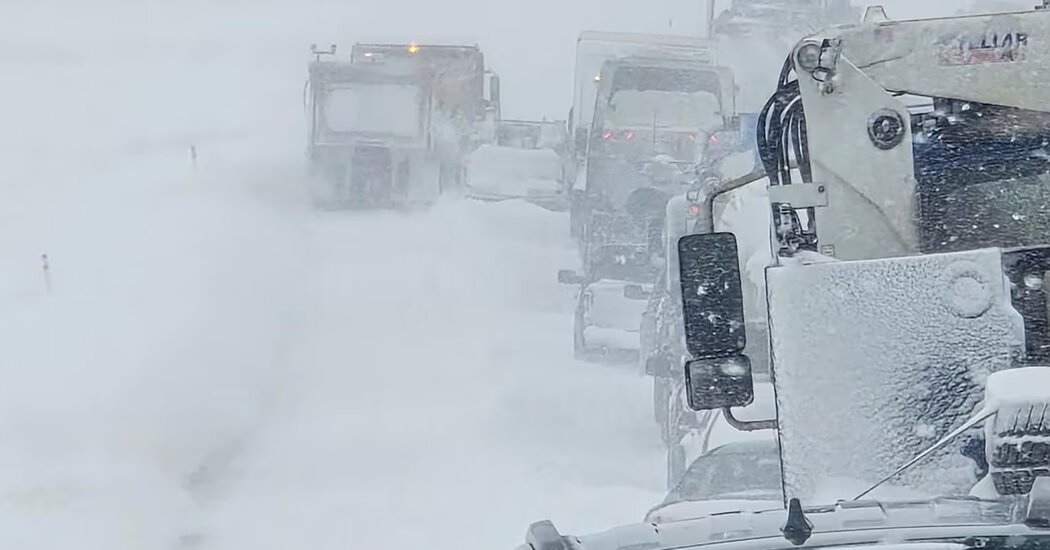 Drivers Stranded Overnight on Alberta, Canada, Highways After Snowstorm