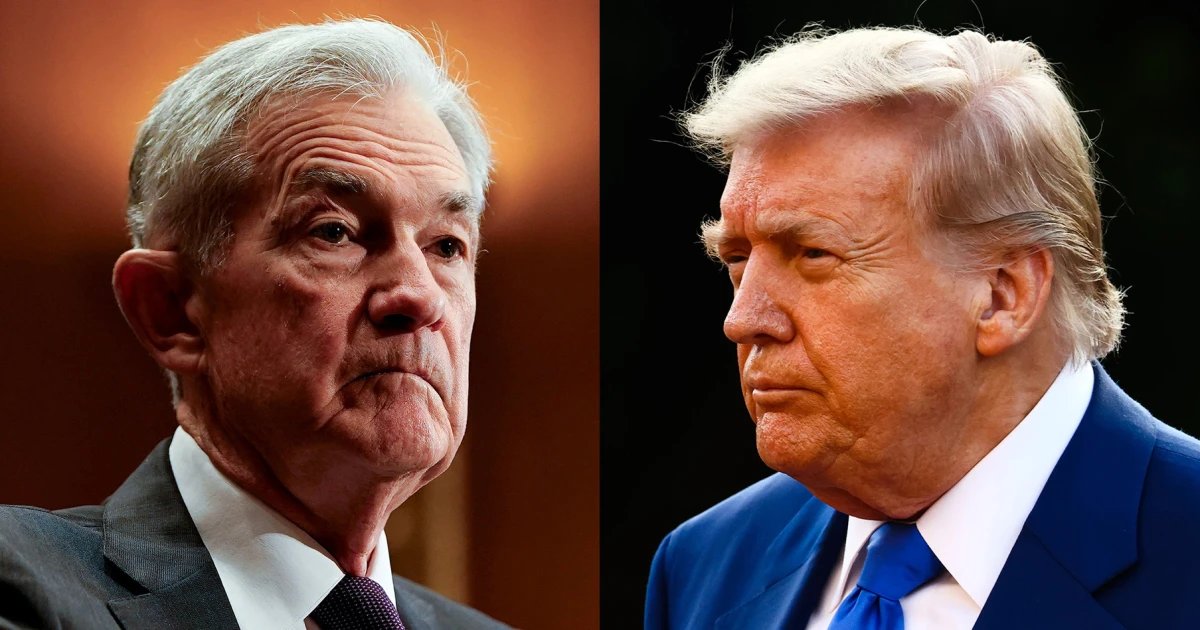 Trump threatens to fire Fed chair as criminal probe dims outlook of his departure