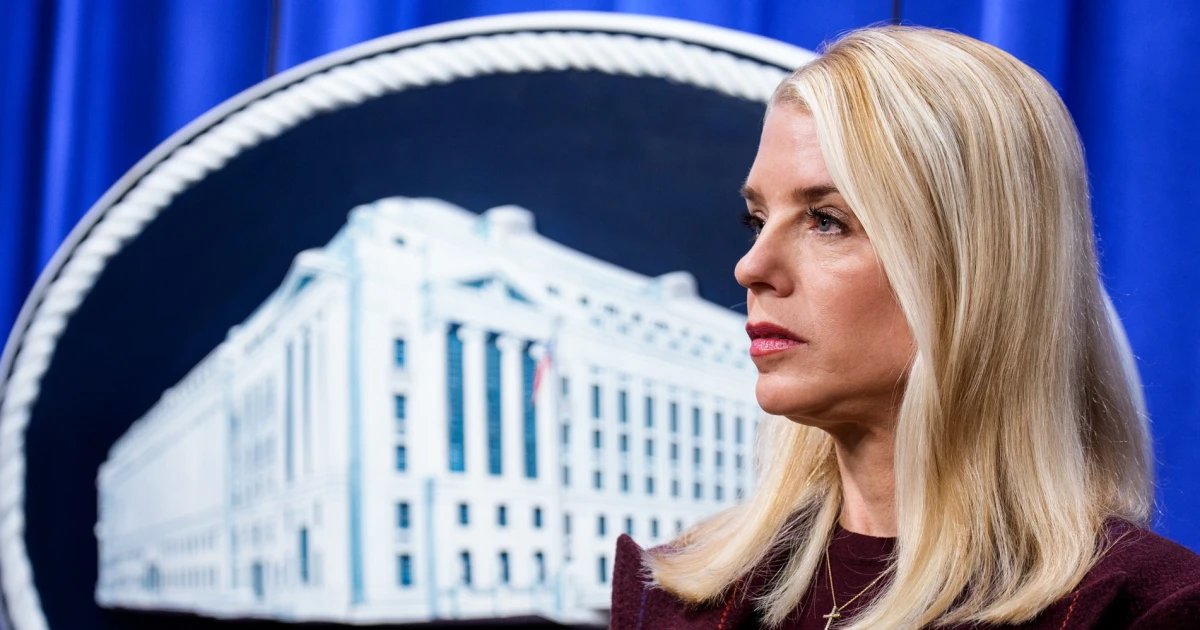 Trump frustrated with Pam Bondi and considering firing her, sources say
