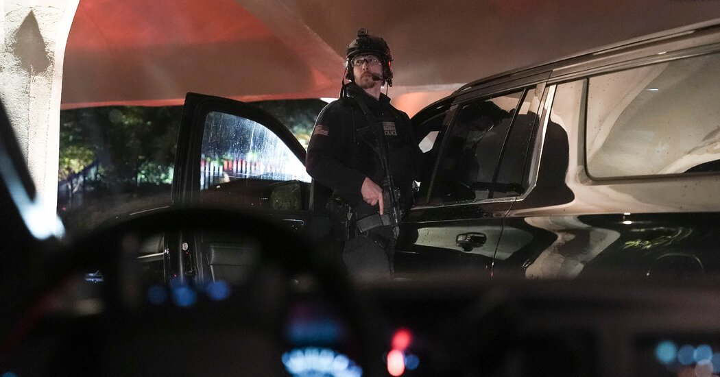 Running Gunman Was Tackled by Law Enforcement Near Security Checkpoint