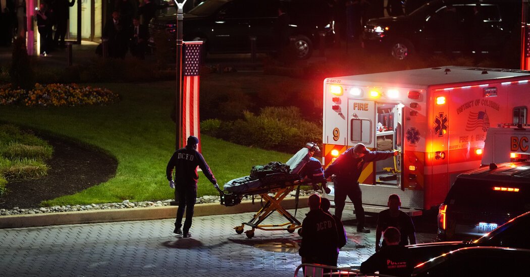 California Man in Custody After Shooting at Dinner Attended by Trump