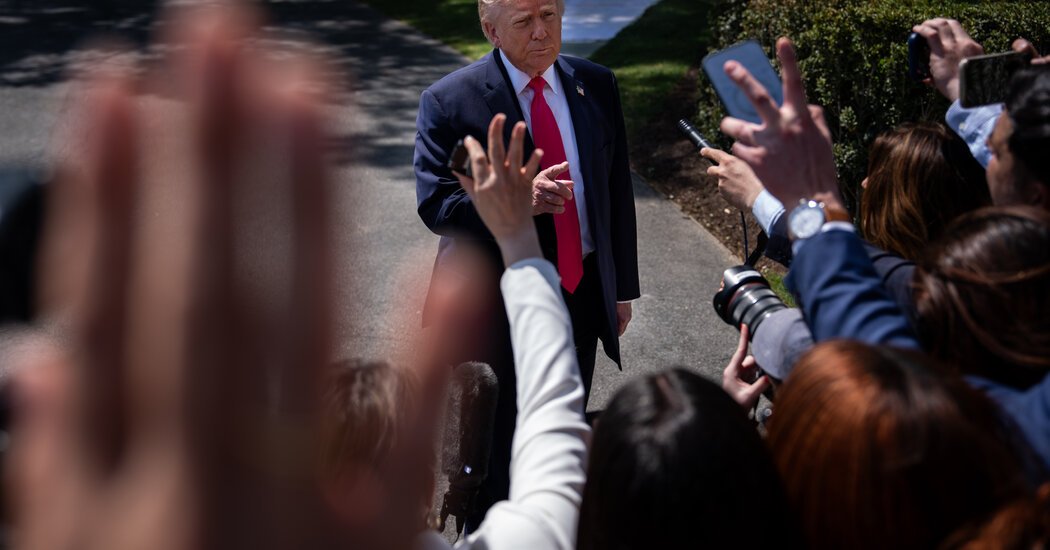 At White House Correspondents Dinner, Trump Will Dine With Reporters He’s Been Roasting