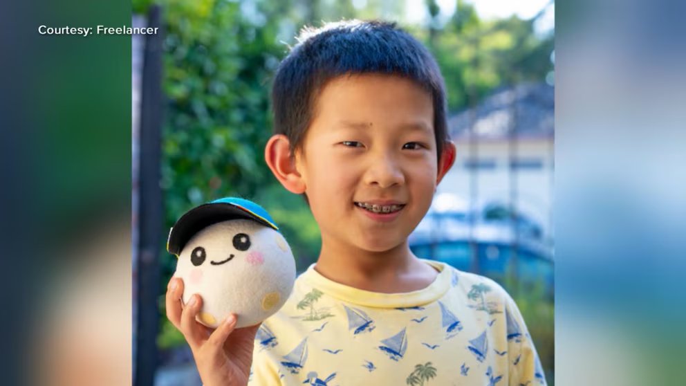 WATCH: Meet the 8-year-old who designed official moon mascot
