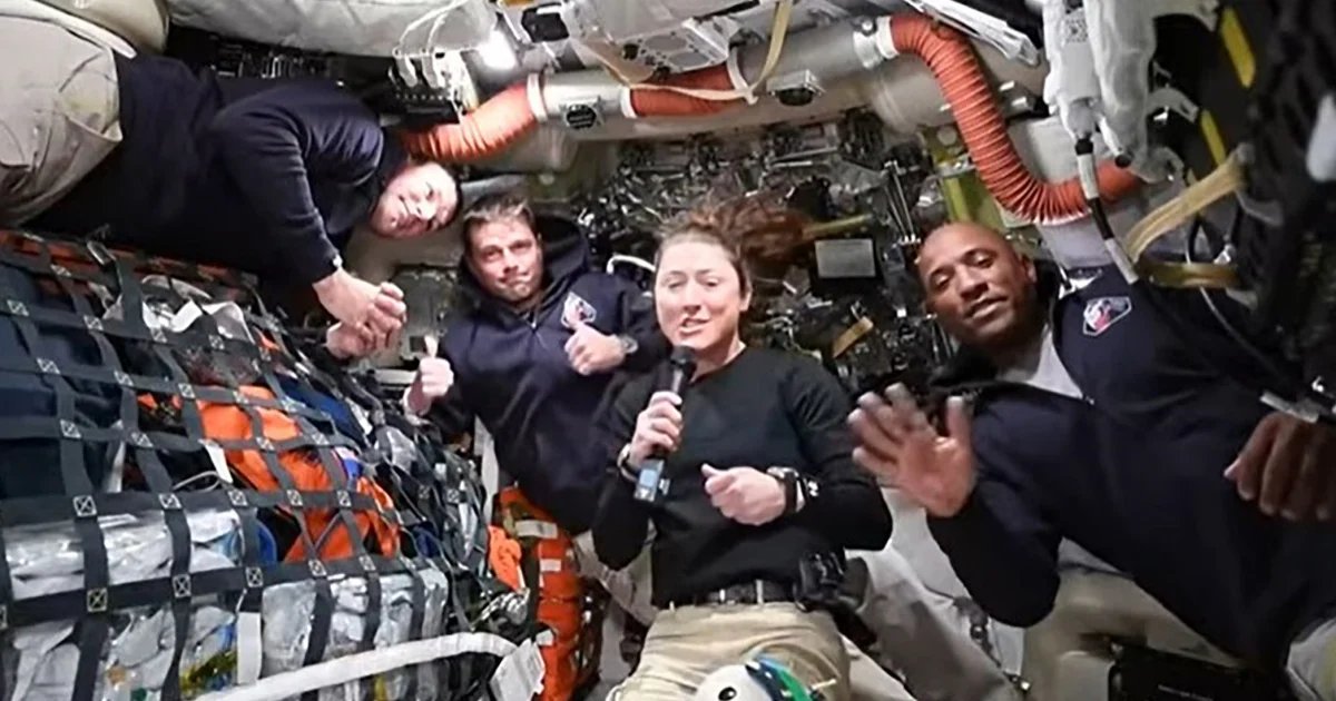 In interview from space, Artemis II astronauts say they see moon’s far side