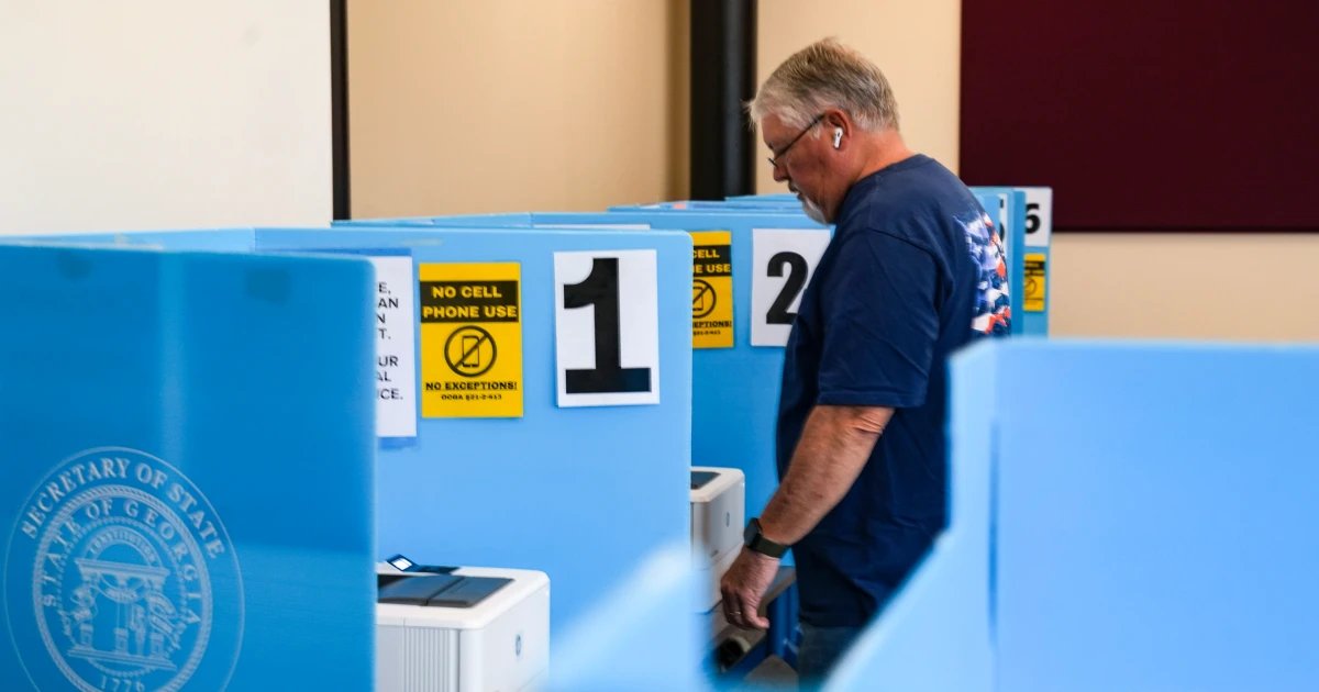 Georgia lawmakers end session without resolving voting system dispute