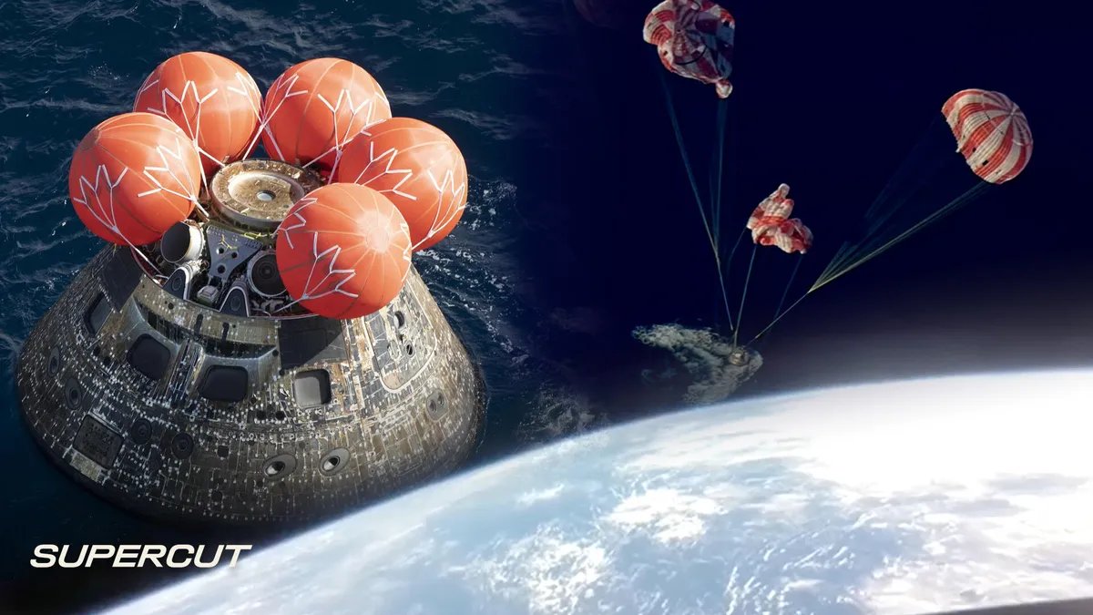 NASA’s Artemis II Spashes Down in the Pacific Ocean