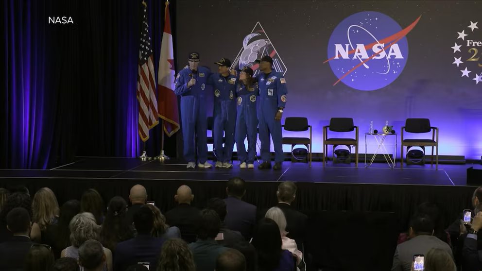 WATCH:  Artemis II crew arrives back to Houston after the dramatic Pacific splashdown