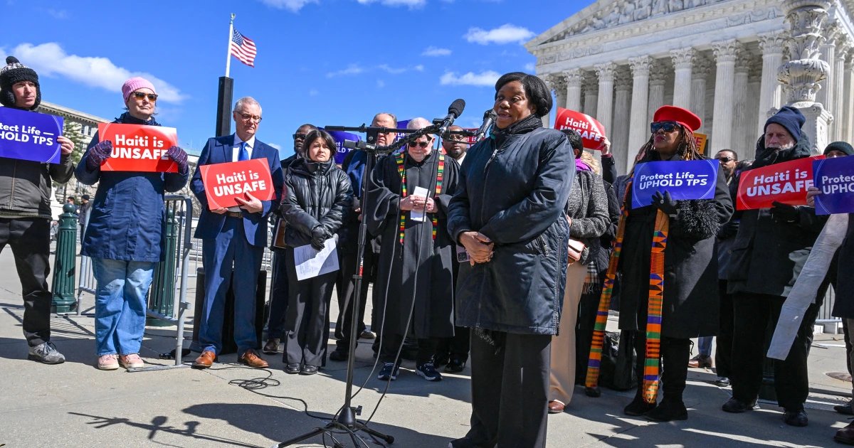 Supreme Court weighs Trump attempt to remove protections for thousands of Haitian and Syrian immigrants