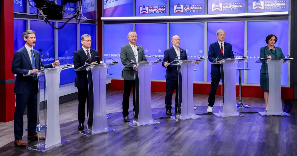 California governor candidates spar to get ahead after Eric Swalwell dropped out