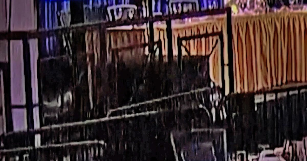 Guest continues eating after shots ring out at WHCD