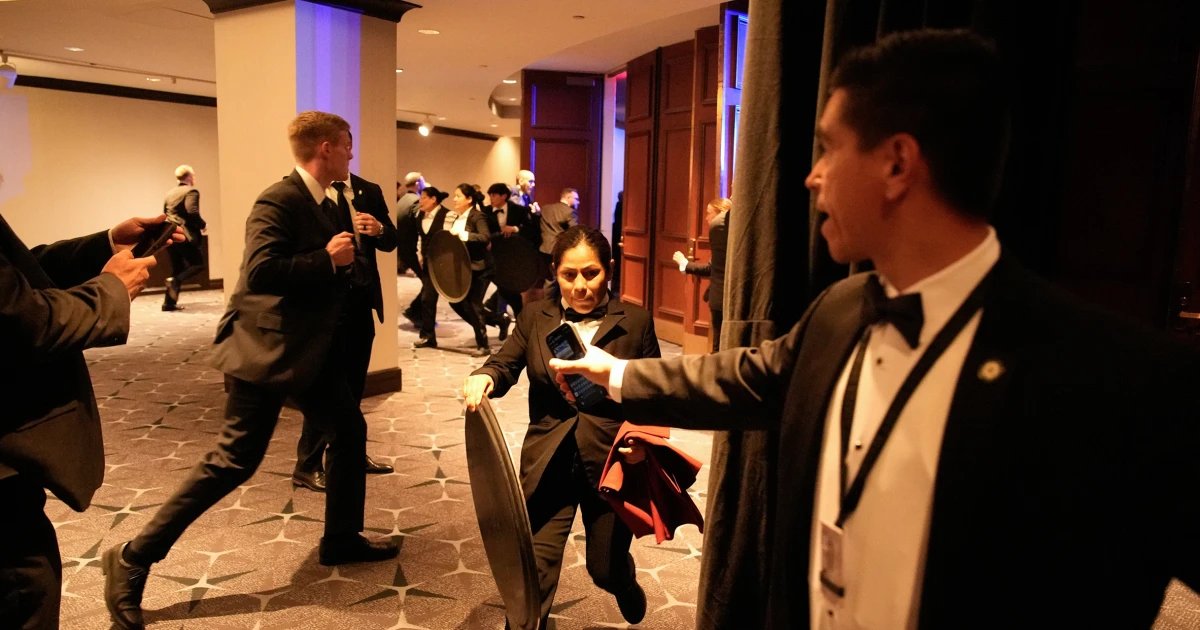 How the White House Correspondents’ Association dinner chaos unfolded