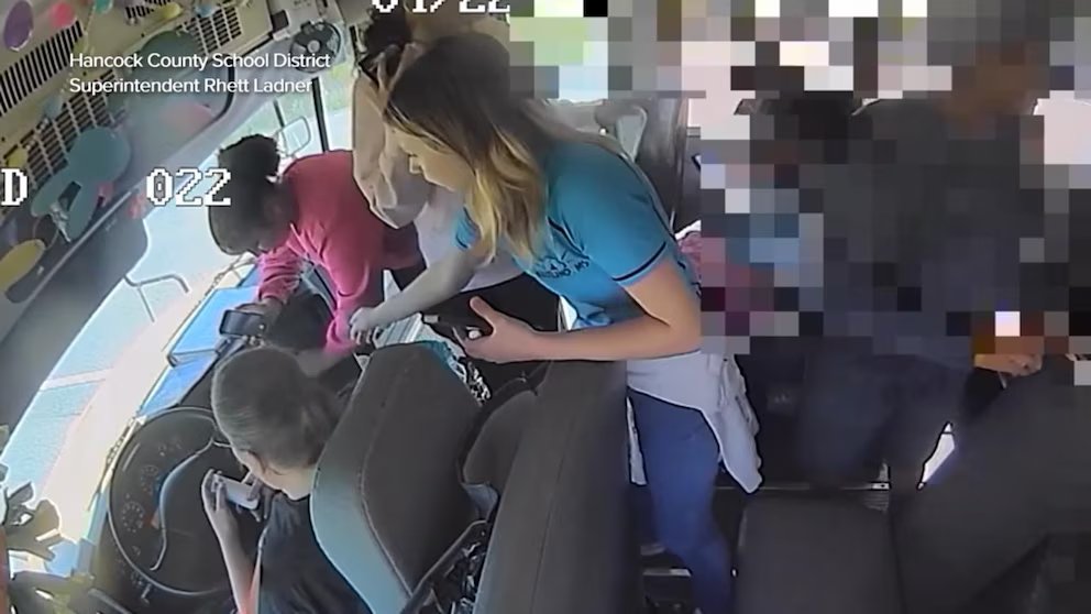 WATCH:  Students take control of bus after driver has medical episode