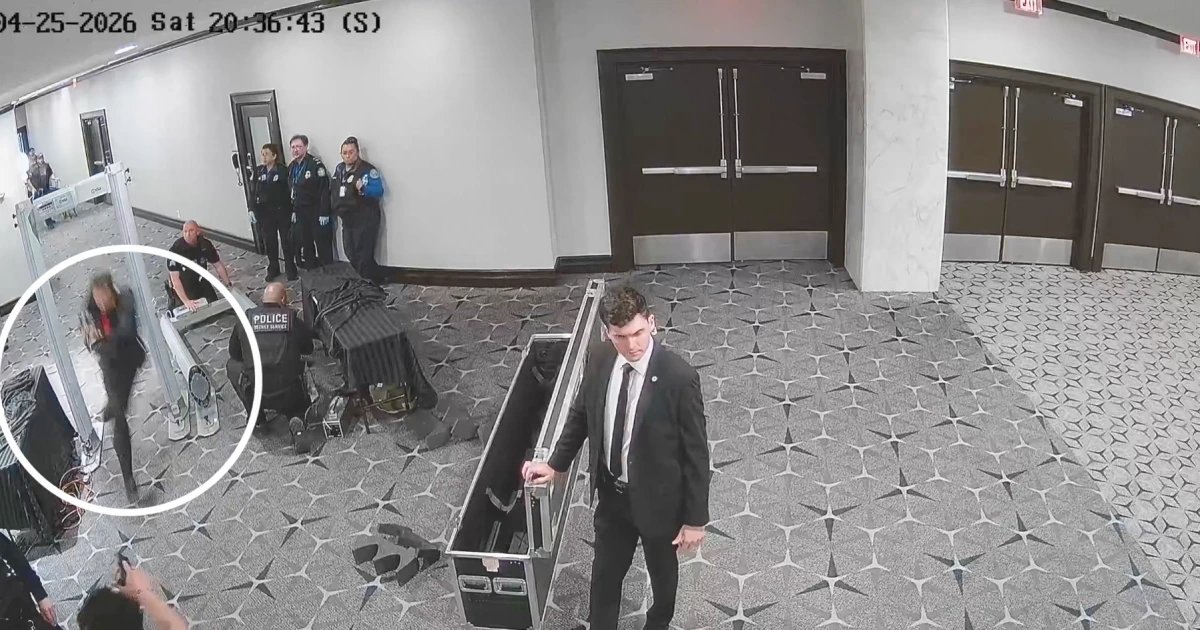 New video shows correspondents’ dinner suspect shooting officer, top prosecutor says