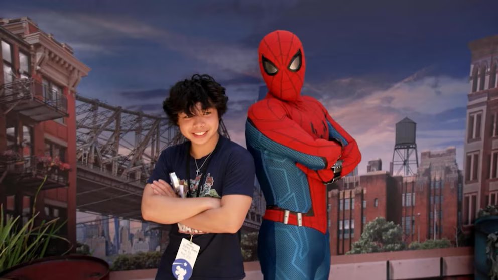 WATCH:  Disney's Week of Wishes visits Avengers Campus