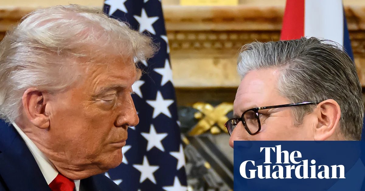 Trump claims Starmer is weak as he mocks PM and UK aircraft carriers | Donald Trump