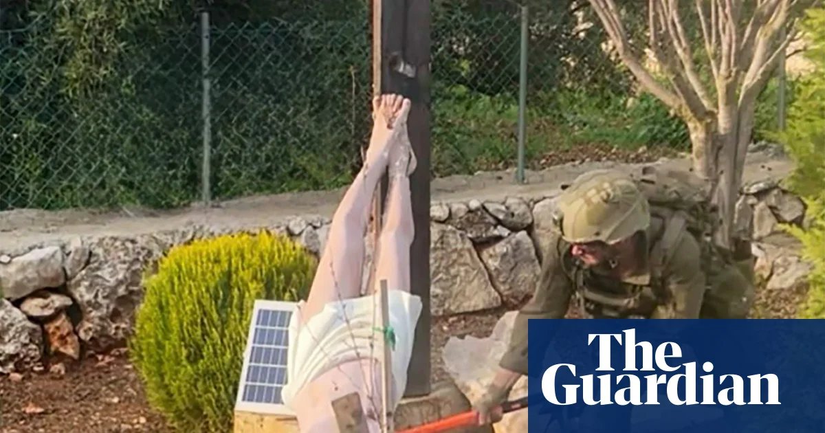 Israeli army investigates soldier seen striking Jesus statue in Lebanon | Israel