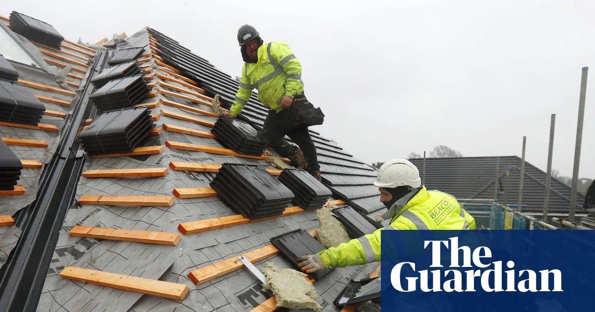UK’s largest housebuilder to buy less land in blow to Labour’s homes target | Construction industry