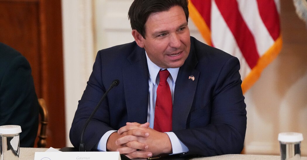 Ron DeSantis Aims to Add Four Republican House Seats in Florida Redistricting Push