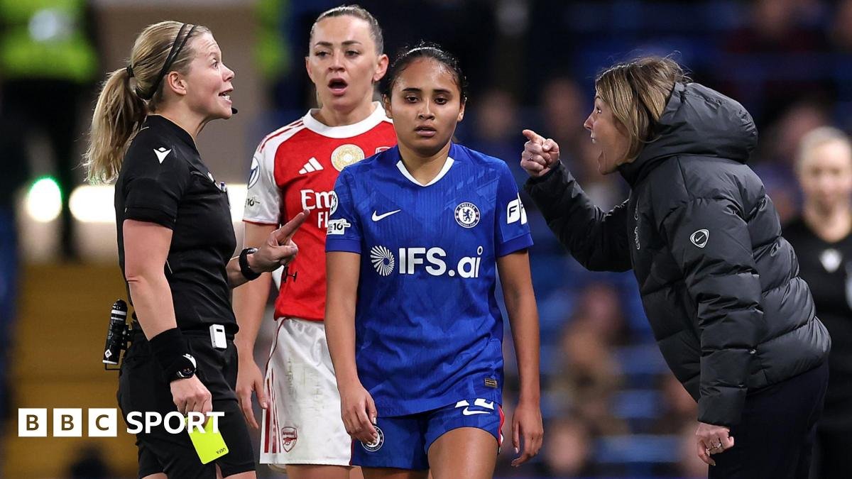 Sonia Bompastor: Chelsea boss slams VAR as Katie McCabe avoids red card for hair pull