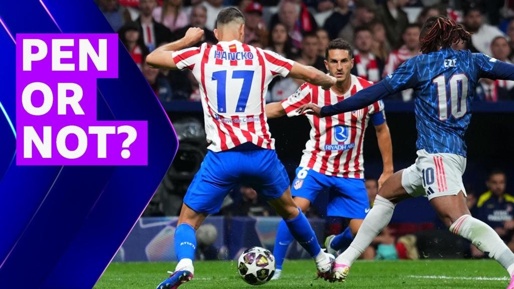 Champions League analysis: Should VAR have intervened to overrule Arsenal penalty?