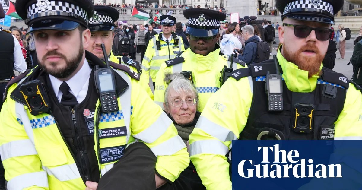 More than 90 people arrested at Palestine Action protest in London | Protest