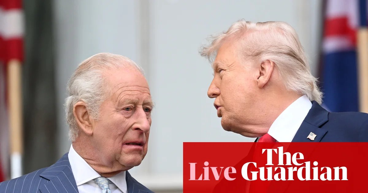King Charles visits New York after Trump says UK monarch ‘agrees with me’ on Iran – US politics live | Donald Trump