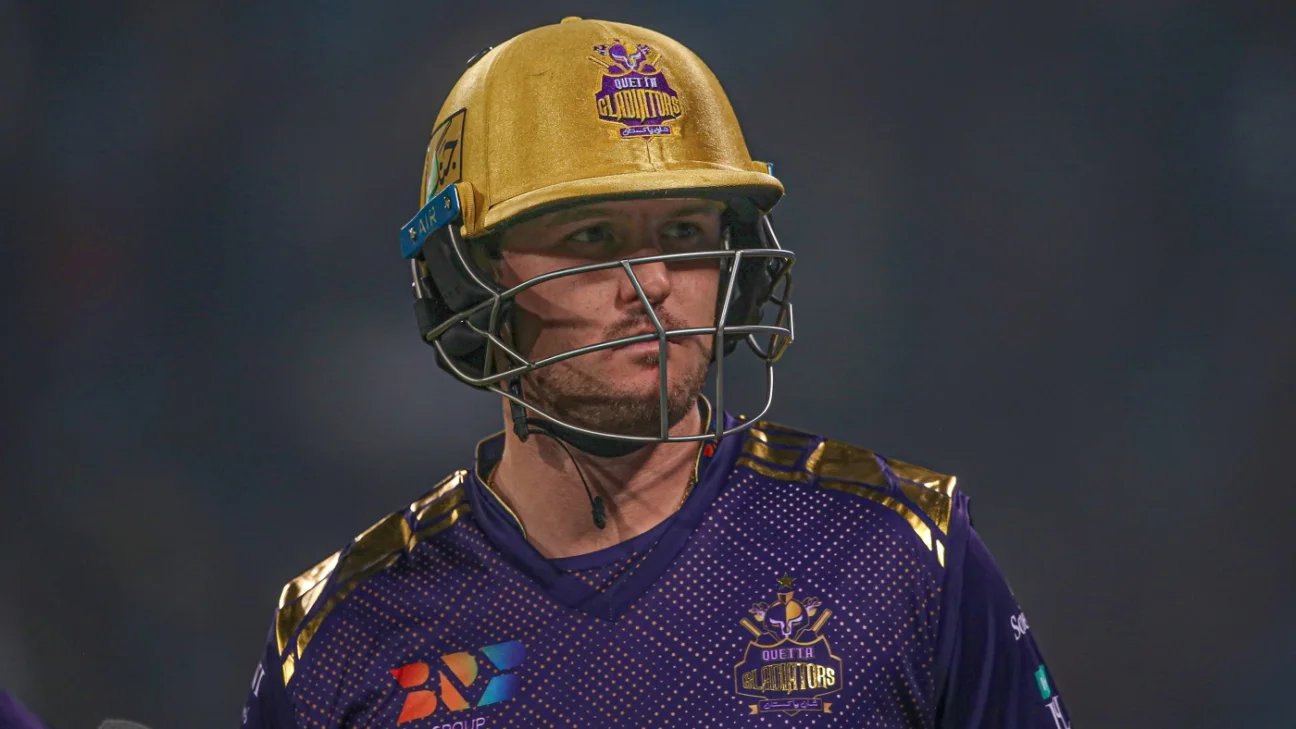 Karachi Kings sign Jason Roy as replacement for Muhammad Waseem