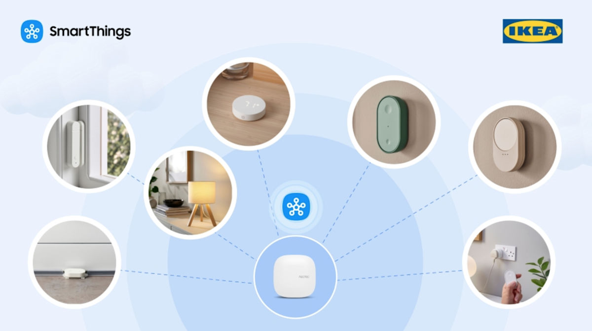 Samsung brings SmartThings integration to IKEA’s Matter devices