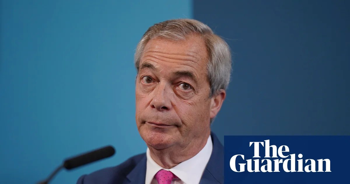 Labour challenges Farage over cost of private jet trip to Maldives | Nigel Farage