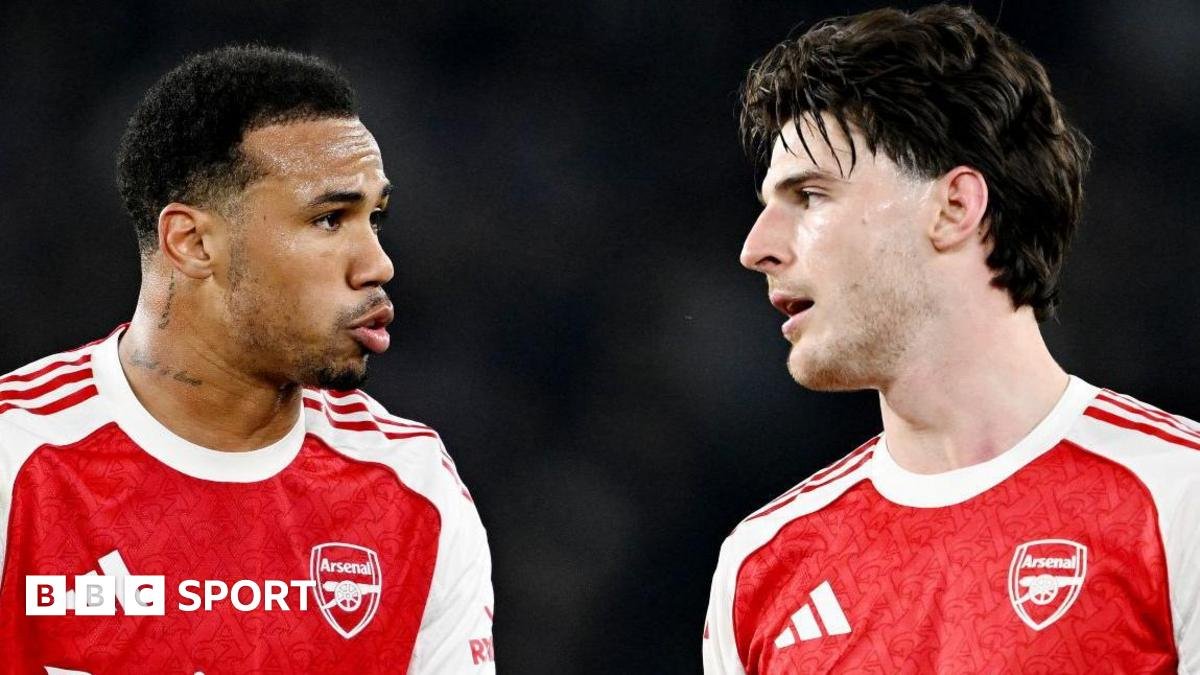 Arsenal’s Declan Rice and Gabriel return to training before Champions League tie against Sporting