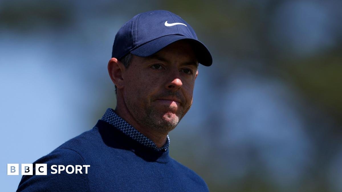 Masters 2026: Defending champion Rory McIlroy pleased to feel ‘hand shaking’ with nerves before topping leaderboard