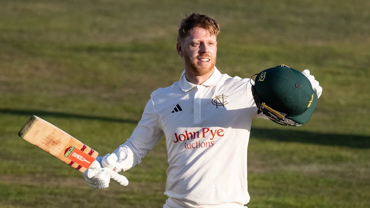 County DIV1 2026, NOT vs WAR 13th Match Match Report, April 24 – 27, 2026