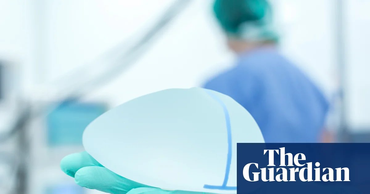 Breast reductions in UK overtake enlargements for first time, data shows | Plastic surgery