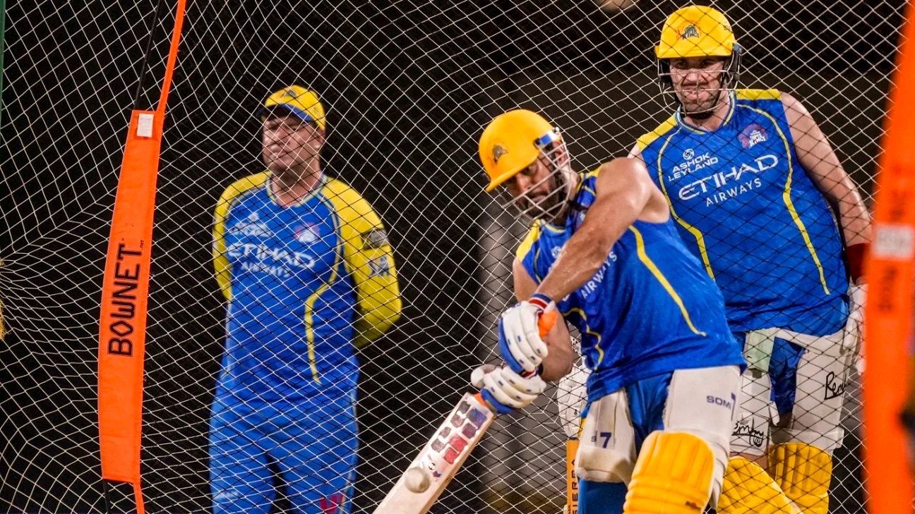 IPL 2026 – MS Dhoni hits Chepauk nets but his recovery continues to stretch