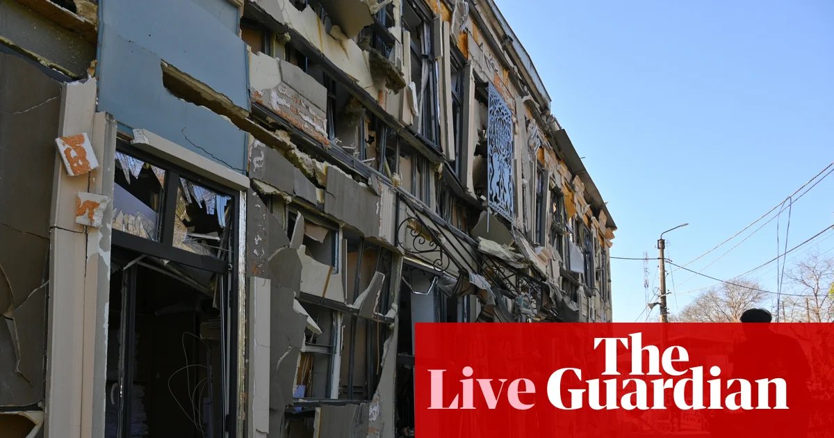Odesa bears brunt of latest Russian attacks on Ukraine – Europe live | Ukraine