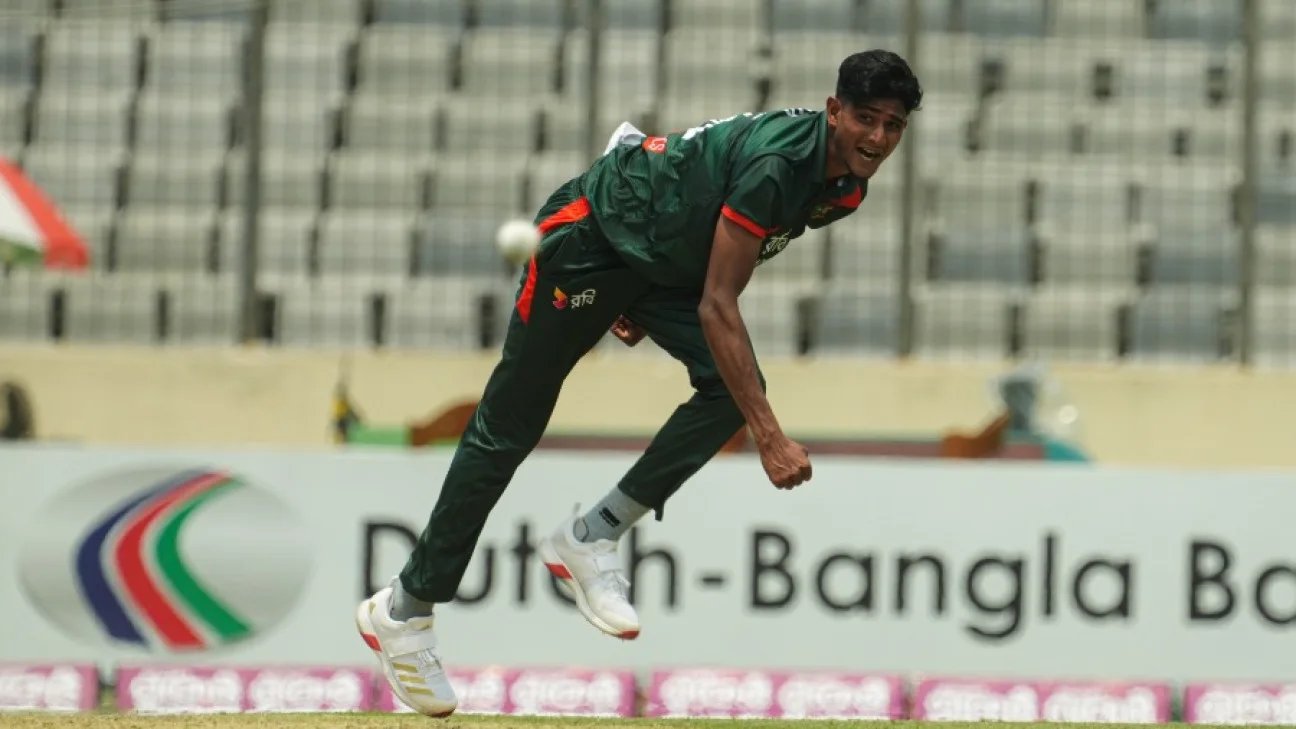 Ban vs NZ – 2nd ODI – Nahid Rana five-wicket haul restricts NZ to 198