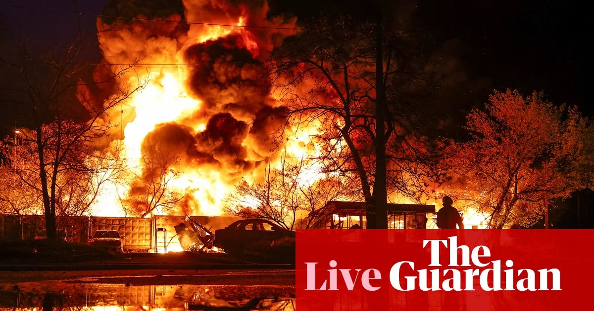 Europe live: Russia ‘does not deserve’ lifting of sanctions, Zelenskyy says, after deadly overnight strikes in Ukraine | Europe