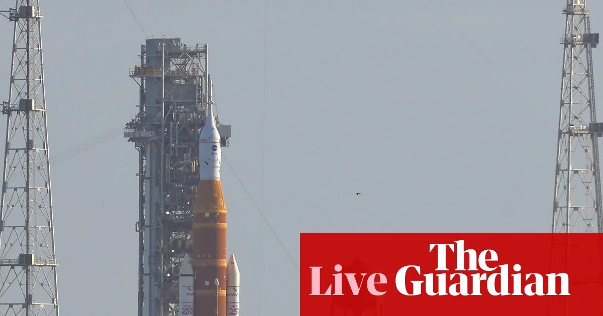 Artemis II launch: Nasa’s Orion spacecraft set to blast off for a 10-day journey around the moon – live updates | Space