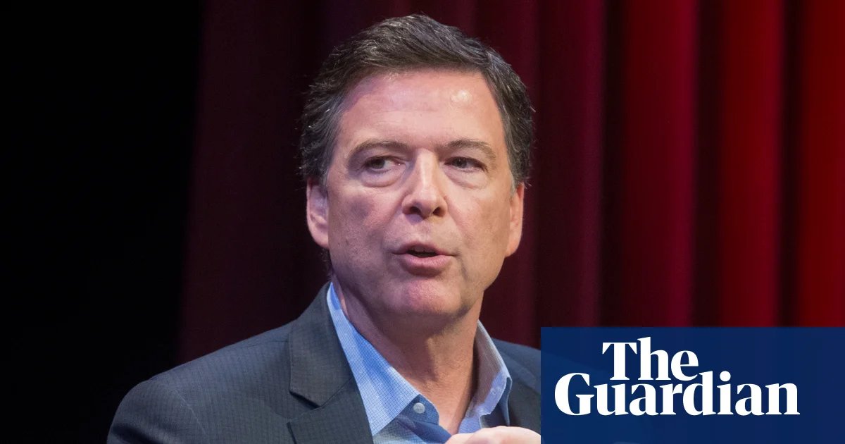 James Comey surrenders to authorities after indictment over seashell post | James Comey