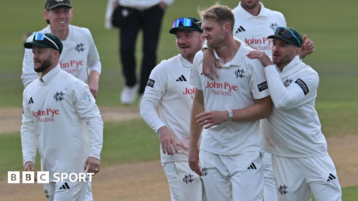 County Championship: Nottinghamshire beat Glamorgan by 192 runs