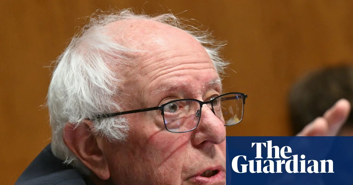 Bernie Sanders urges international cooperation to curb AI’s ‘runaway train’ | Bernie Sanders