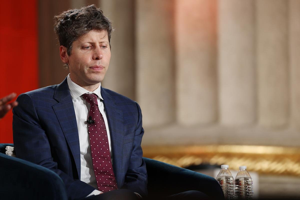 A man allegedly threw a Molotov cocktail at Sam Altman’s house