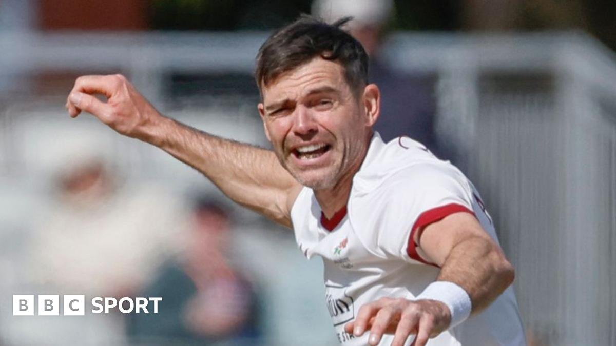 County Championship: James Anderson inspires Lancashire to win over Derbyshire