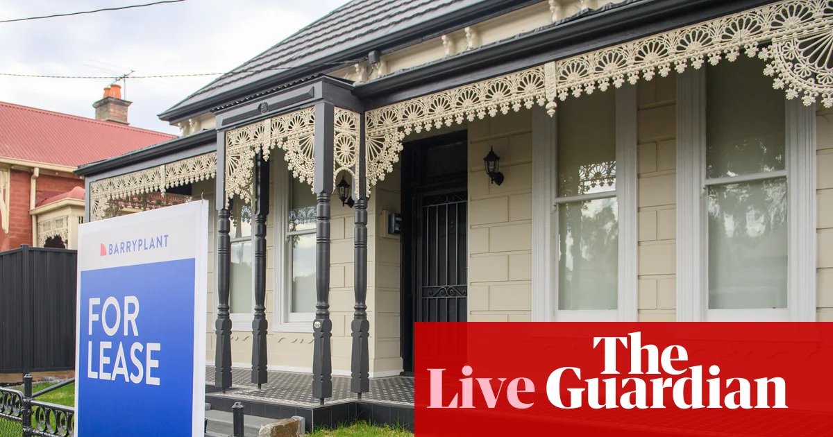 Australia news live: rental vacancies at record low in most big cities and prices rising | Australia news