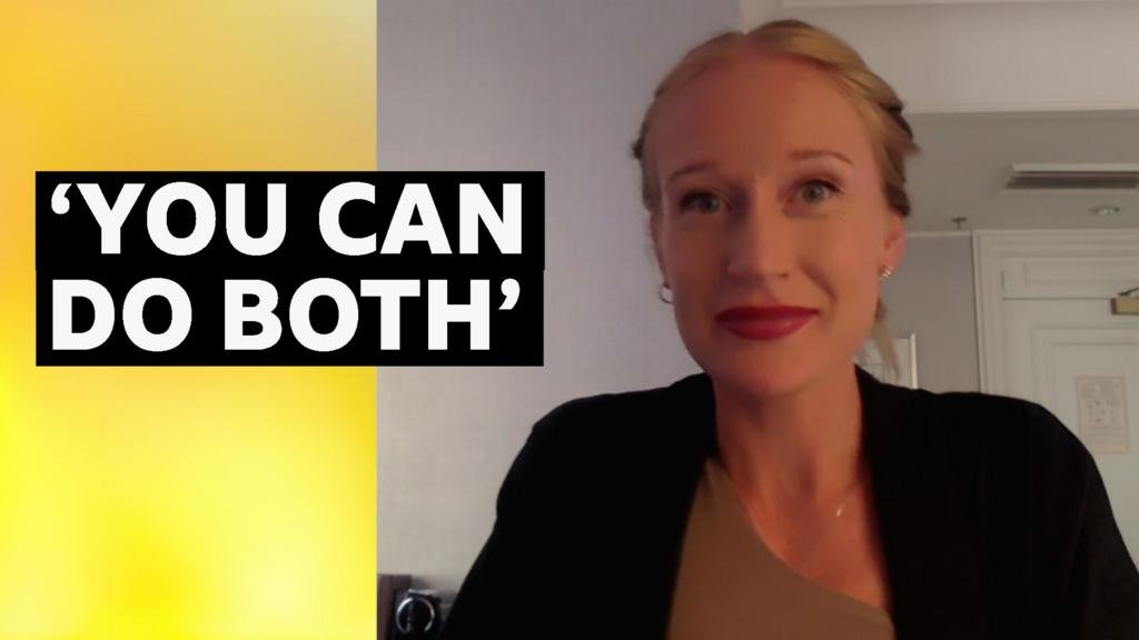 Calli Hauger-Thackery: British runner finishes Boston Marathon at five months pregnant