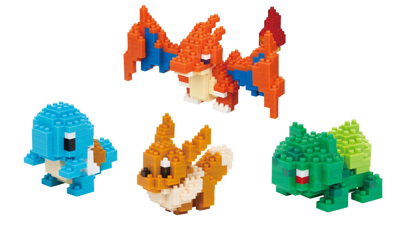 A Ton Of Pokemon Nanoblock Figures Are On Sale At Best Buy For a Limited Time