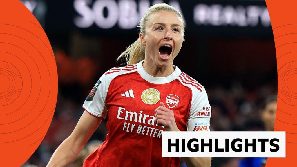 WSL Highlights: Arsenal 7-0 Leicester City