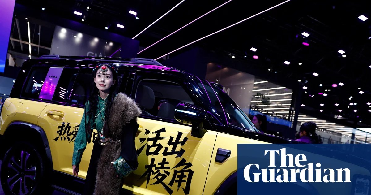 ‘Look, no hands’: China chases the driverless dream at Beijing car show | Self-driving cars