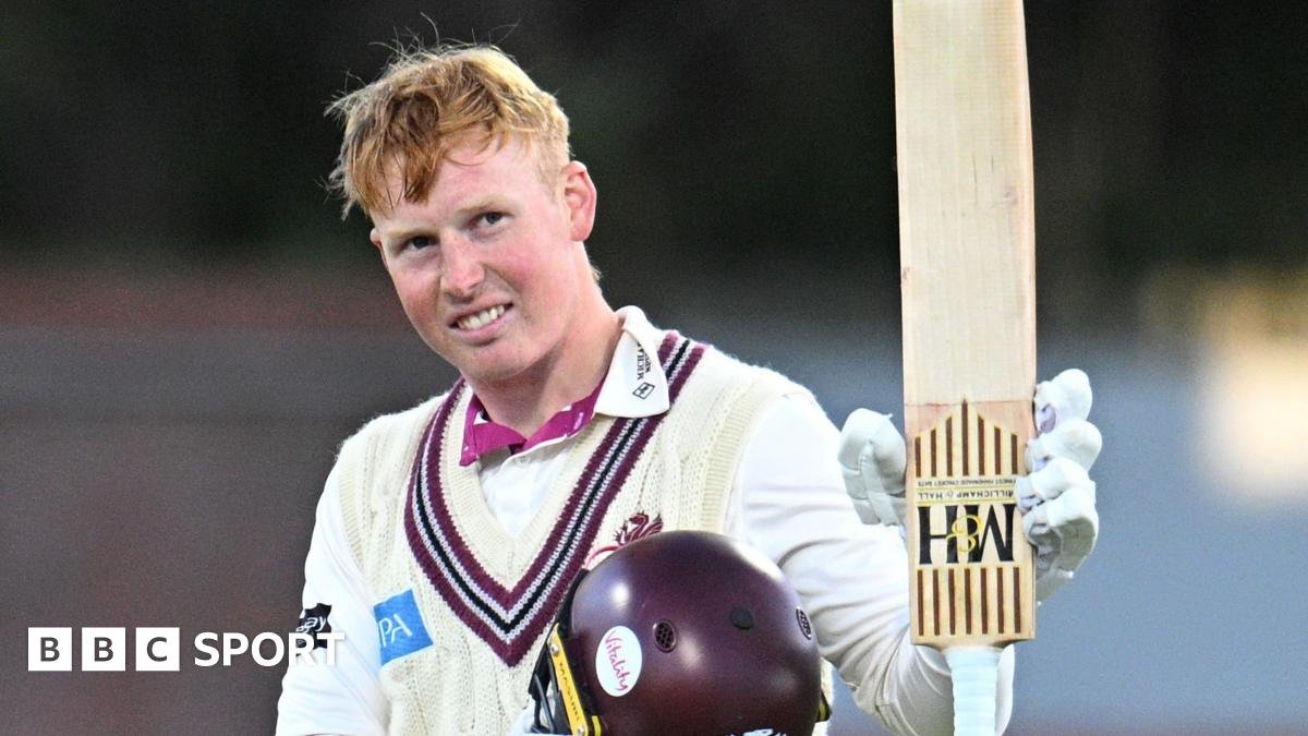 James Rew: What do England do about Somerset batter?
