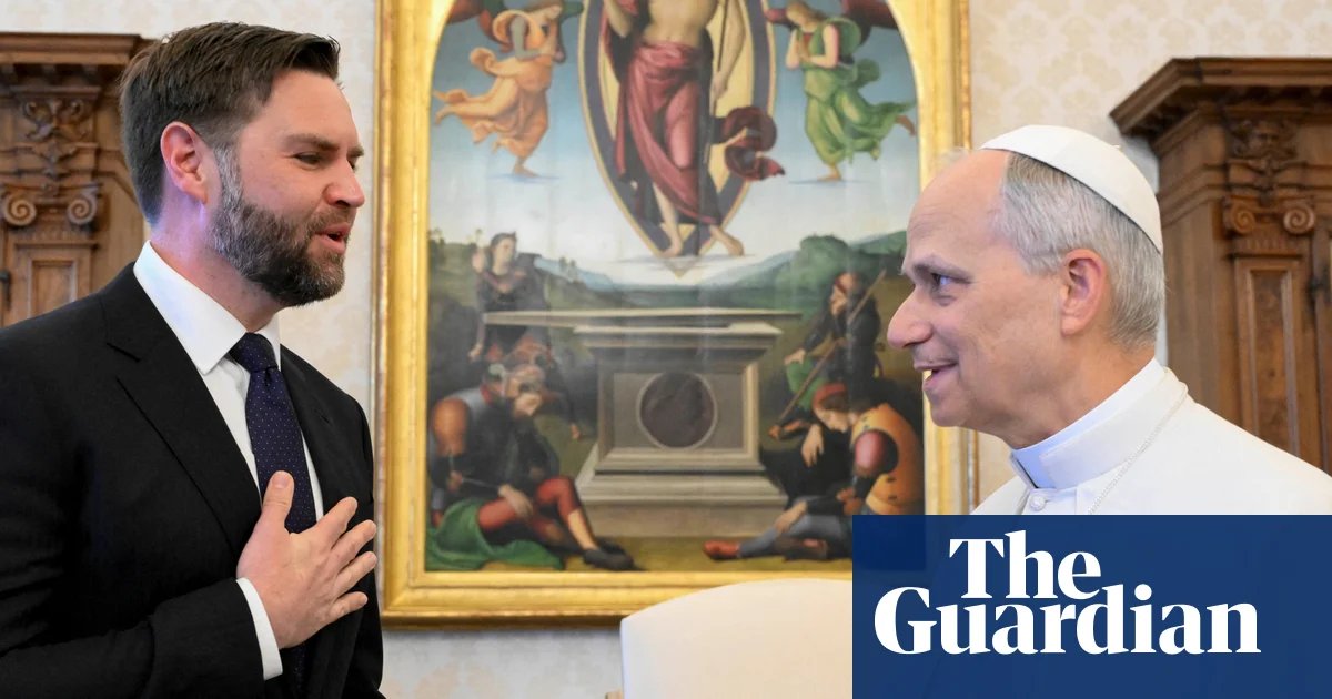 ‘Popesplaining’ Vance out of depth in row over whether Iran is a just war | Christianity